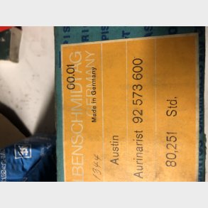 Austin A70 stempels�t std. str.