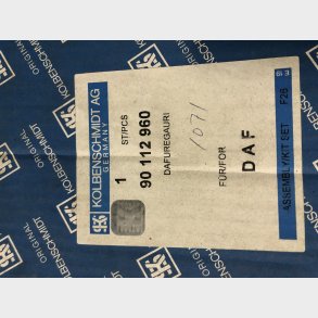 DAF F2100/2300/2500/2700 & SB2300 stempel/forings�t