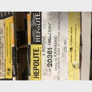 Kawasaki Z650 stempel std. str.