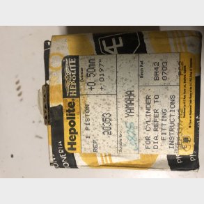 Yamaha XS750 stempel 0,50mm overstr.