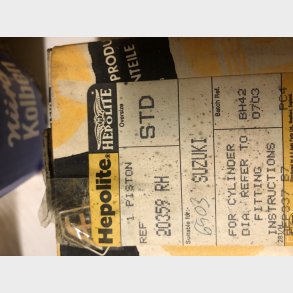 Suzuki GT750 stempel std. str. h�jre