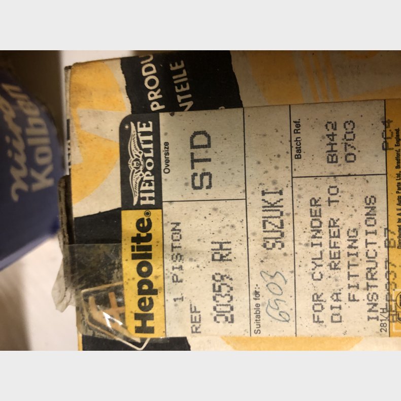 Suzuki GT750 stempel std. str. hjre