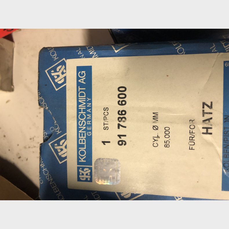 Hatz E 786 stempel std. str.