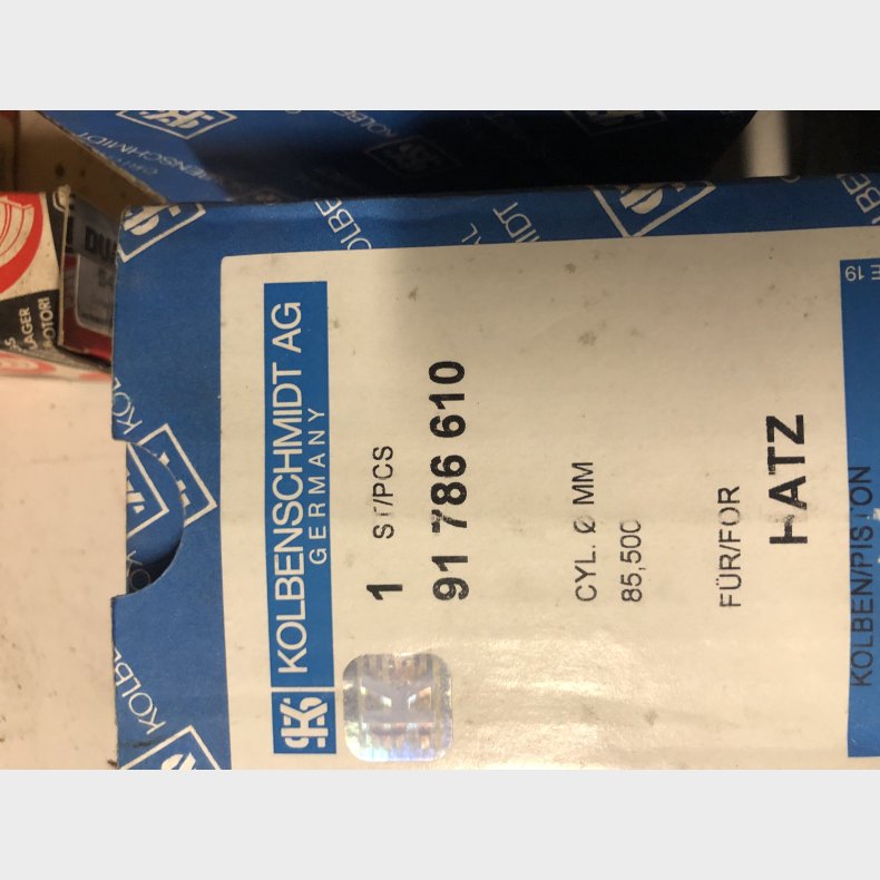 Hatz E 786 stempel 0,50mm overstr.