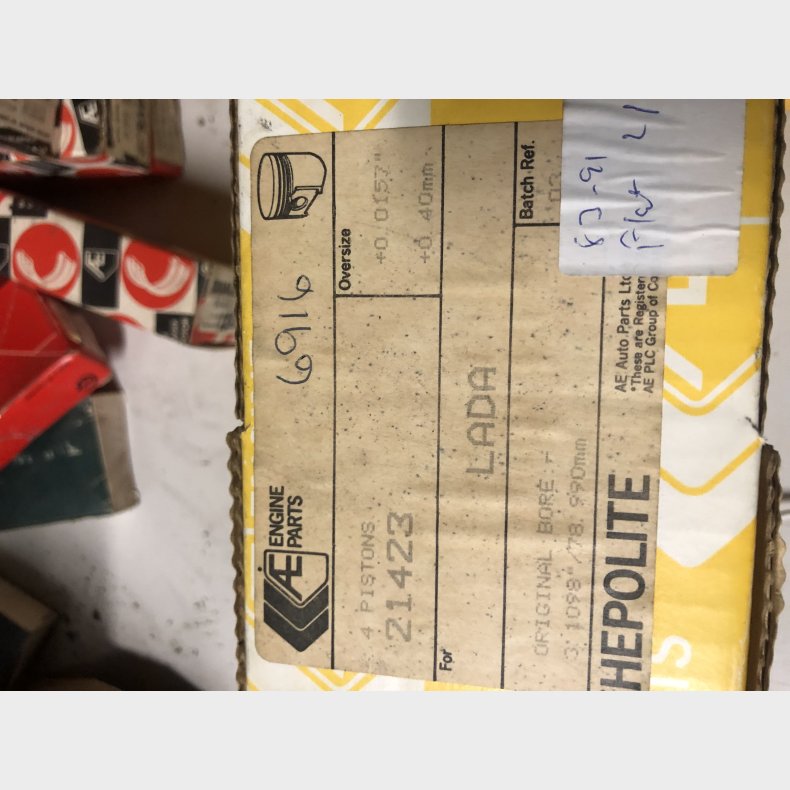 Lada 1300 83-91 stempelst 0,40mm overstr.