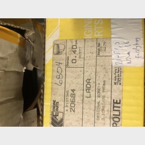 Lada 1300 OHC & 1600 OHC stempels�t 0,40mm overstr.