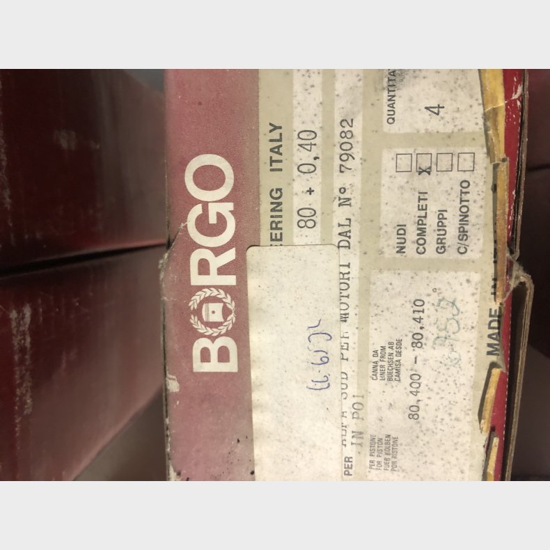 Alfasud 1200 &amp; 1350 stempelst 0,40mm overstr.