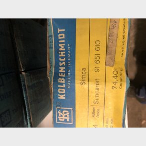 Simca 350 stempels�t i 0,40mm overstr.