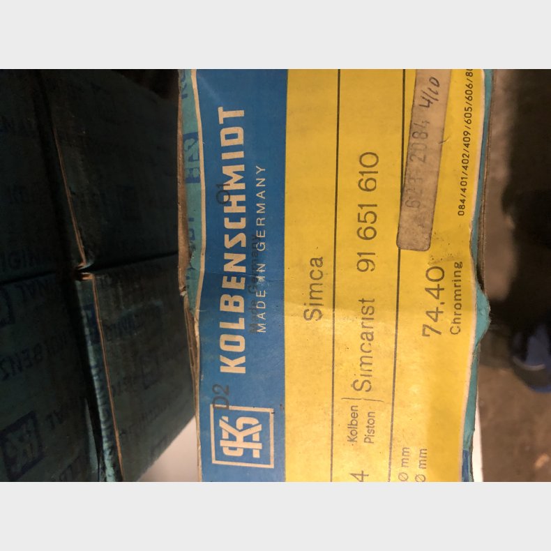 Simca 350 stempelst i 0,40mm overstr.