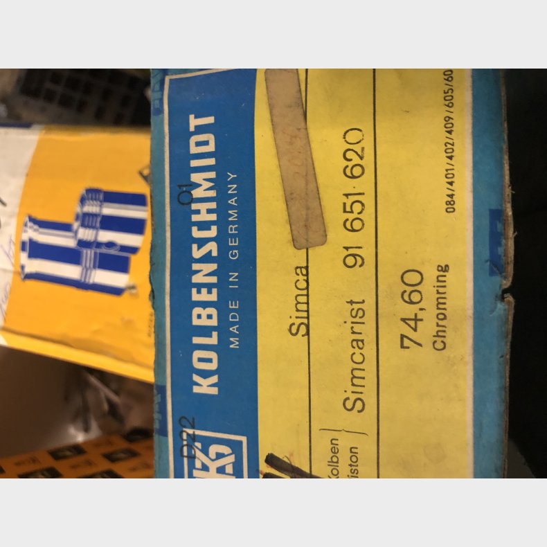 Simca 350 stempelst i 0,60mm overstr.