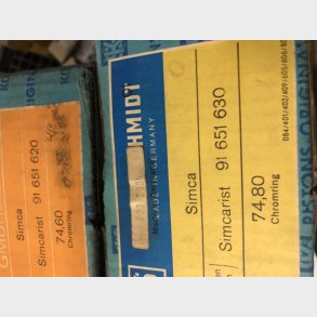 Simca 350 stempels�t i 0,80mm overstr.