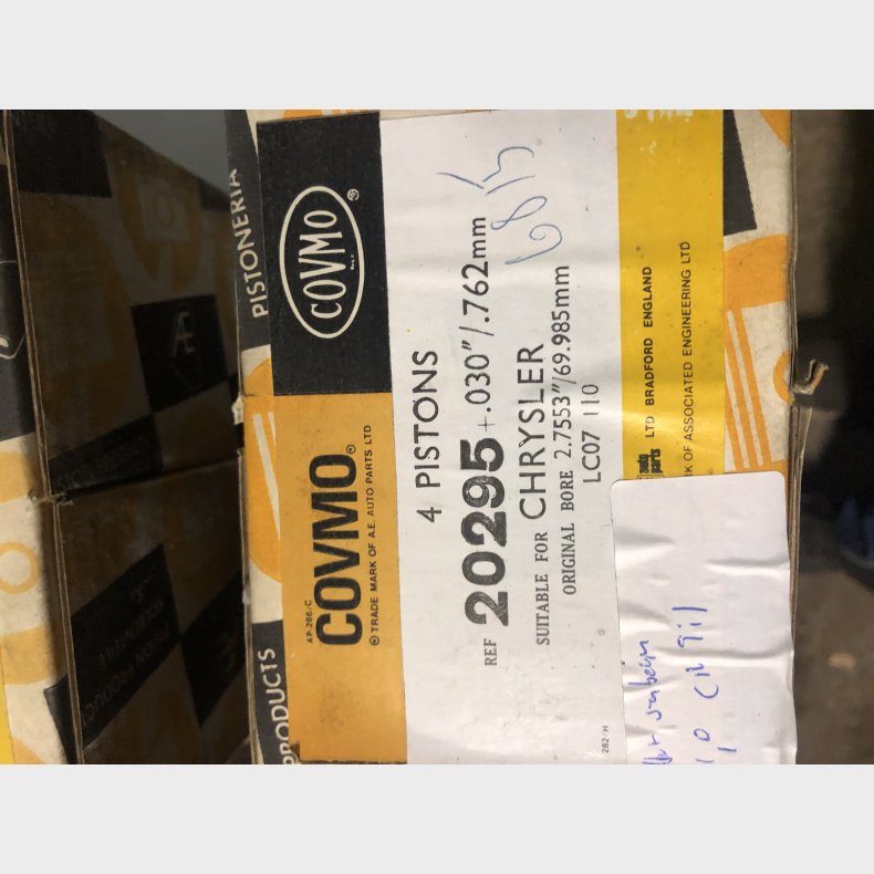 Chrysler 928ccm stempelst 0,030" overstr.